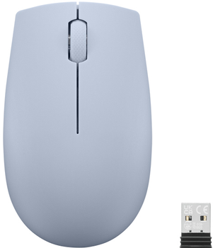 Мышь Lenovo 300 Wireless Frost Blue (GY51L15679)