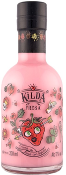 Лікер Kilda Strawberry Tequila Cream 0.2 л 17% (8413425015832)