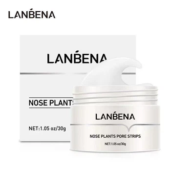 Lanbena Nose Plants Pore маска, що очищає, 30 г для глибокого очищення пор і боротьби з чорними точками U9249