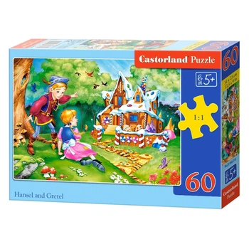 Пазл "Пряничний будиночок", 60 елементів Castorland (5904438066216)