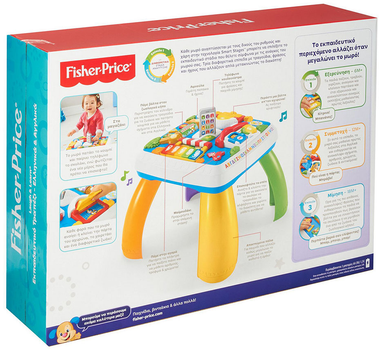 Stolik edukacyjny Fisher-Price Bawię się i Uczę Stolik edukacyjny (grecki, angielski) (DRH43) (C42) (887961334586)