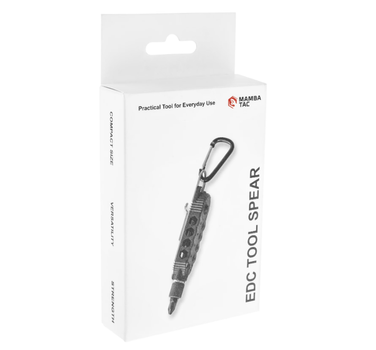 Мультитул Mamba Tac EDC Tool Spear 10 в 1 Черный MBT-SPR