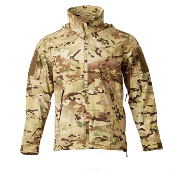Куртка тактична легка Gore-Tex, Мультикам , S
