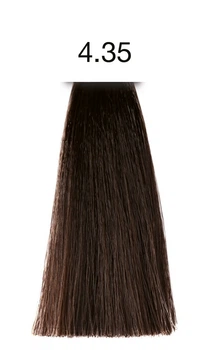 Безаміачний гель-крем фарба для волосся pH Argan&Keratin 4.35 кава,100 мл