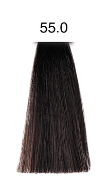 Безаммиачный гель-крем краска для волос pH Argan&Keratin 55.0 холодный натуральный светло-коричневый,100 мл