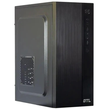 Корпус GTL T1651+ Black, 500W, Mini Tower, Micro ATX / Mini ITX, 2xUSB 2.0, 370x176x410 мм, 0.4 мм, 3.6 кг
