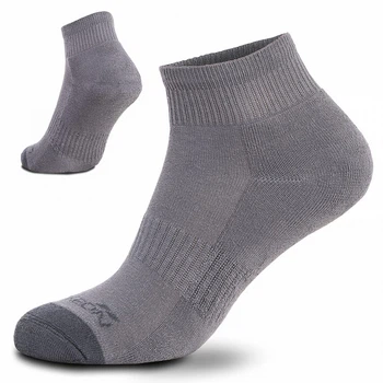 Шкарпетки антибактеріальні легкі Pentagon Low Cut Socks, Wolf Grey, 45-47
