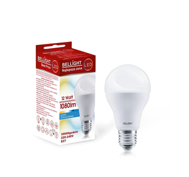 Світлодіодна лампа LED A60 220V/12W E27 6500K Best Price