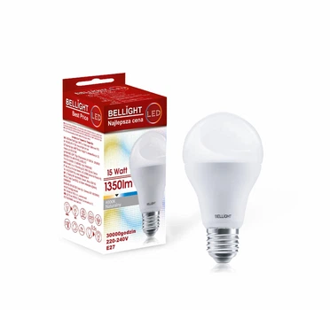 Світлодіодна лампа LED A60 220V/15W E27 4000K Best Price