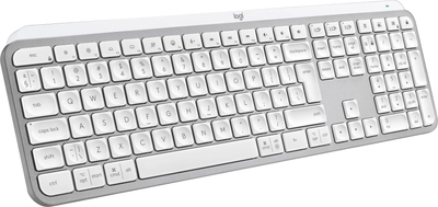 Бездротова клавіатура Logitech MX Keys S Advanced Wireless Illuminated Pale Grey (920-011588)