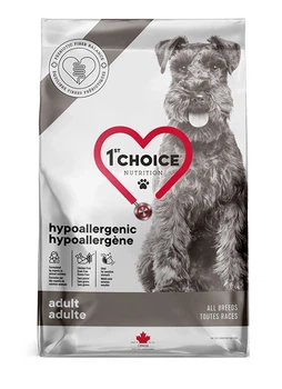 Сухой гипоаллергенный корм 1st Choice Adult Hypoallergenic для собак всех пород с уткой 4.5 кг