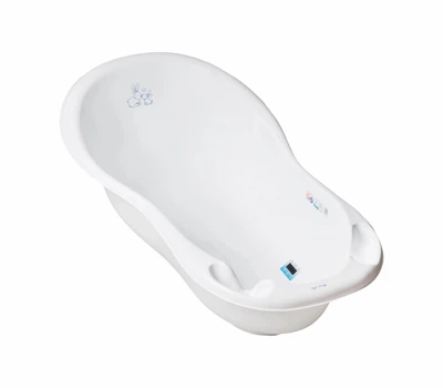 Ванночка детская с отливом Tega Baby 92 см Кролики Белая (KR-011-103)