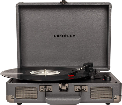 Проигрыватель винила Crosley Cruiser Deluxe Slate с Bluetooth
