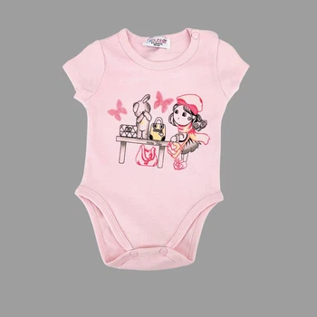 Боди Bubble Kids, арт. 151-04, розовое/девочка, 56 см, 0-3 мес.