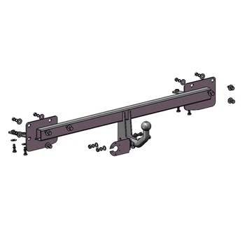 Фаркоп 2004-15-2 сталь 45 Mazda 323 1998-2001 Autoprostavka