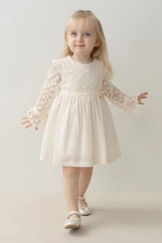 Сукня MYMIO baby 74 см Бежевий (8684496111185)