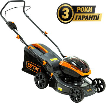 Газонокосилка аккумуляторная GTM без АКБ и ЗУ BLM42_BARE TOOL