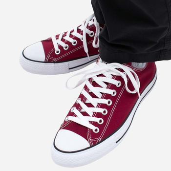 Жіночі кеди низькі Converse Chuck Taylor All Star Seasonal M9691C 36 (3.5US) Бордові (886952782429)