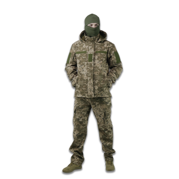 Костюм демісезонний Softshell Kiborg Піксель 52