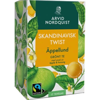 Зелений чай яблуко+мед Applelund Arvid Nordquist apple_arvid_17r
