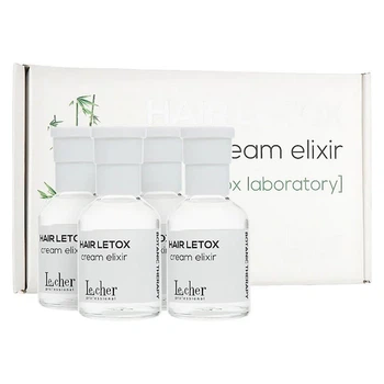 Ботокс для волосся із мікроелементами Le Сher Hair Letox 4x50 мл професійна захисна косметика
