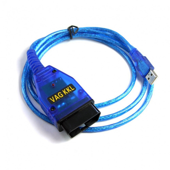 Сканер диагностики авто VAG 409.1 KKL OBD2 USB 140см Blue (287968)