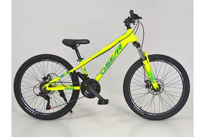 Велосипед OSKAR 24" CYBER рама 11" алюминий yellow