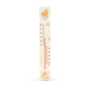 Оконный термометр "Универсальный" (от -50 °C до +50 °C) 20 см белый Кошенята (СП 300164)