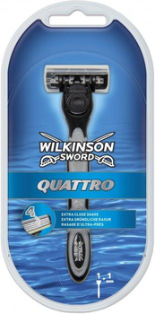 Станок Wilkinson Sword Quattro (1)