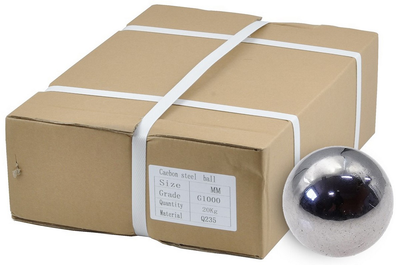 Кулька сталева D 6,0 мм, ящик 20 кг, 22700 шт