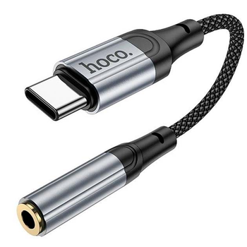 Адаптер HOCO LS36 Fresh Digital Type-C to 3.5 Audio Converter Black (6942007608886)