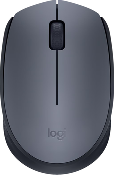 Mysz Logitech M170 Wireless Czarna/Szara (910-004642)