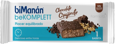 Opakowanie batoników czekoladowych Bimanan Bimanan Bekomplett Gluten Free Cereal Crisp Chocolate Milk 20 x 47 g (3175681215344)