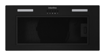 Вытяжка Встроенная INTERLINE LINE S BL A/60 GL/PB