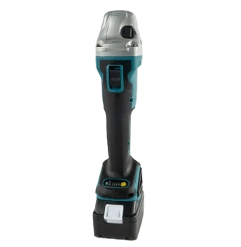 Болгарка аккумуляторная 9716, бесщеточная, 18V 5Ah, диск 125 мм, плавный запуск и регулировка скорости