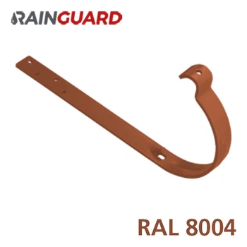 Держатель желоба длинный Дах-Сервіс RainGuard 125мм RAL 8004