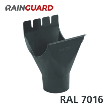 Сливная воронка Дах-Сервіс RainGuard 125/87мм RAL 7016