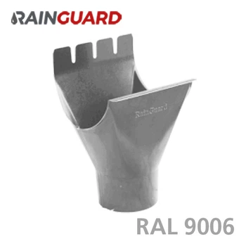 Сливная воронка Дах-Сервіс RainGuard 125/87мм RAL 9006