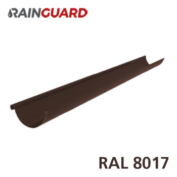 Металлический водосточный желоб Дах-Сервіс RainGuard 125мм/2м RAL 8017