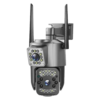 Поворотная уличная камера видеонаблюдения TS-32W смарт камера Wi-Fi с ночным видением