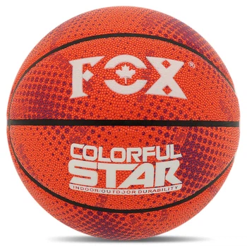 Мяч баскетбольный FoxBall Colorful Indoor/Outdoor 8708 размер 7 Orange-Blue