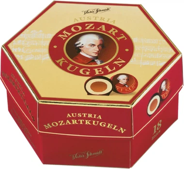 Цукерки Mozartkugeln Manner Mozart Balls 297 г (9001508084920)