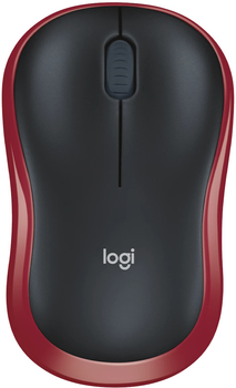 Mysz Logitech M185 Wireless czerwona (910-002237/910-002240)