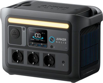 Зарядна станція Anker Solix C800X / 1200 Вт / 768 Вт⋅год / LiFePO4 (A1755311)