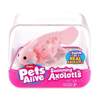 Інтерактивна іграшка PETS ALIVE S1 - АКСОЛОТЛЬ (рожевий)