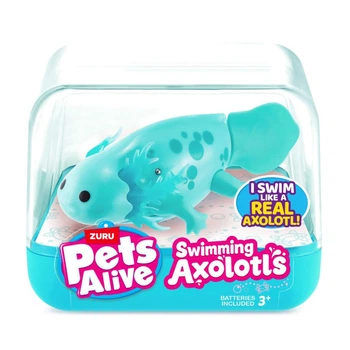 Інтерактивна іграшка PETS ALIVE S1 - АКСОЛОТЛЬ (бірюзовий)