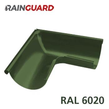 Внешний угол 90° Дах-Сервіс RainGuard 125мм RAL 6020