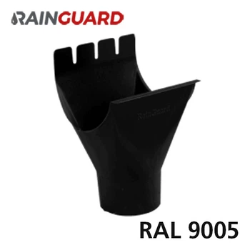 Сливная воронка Дах-Сервіс RainGuard 125/87мм RAL 9005