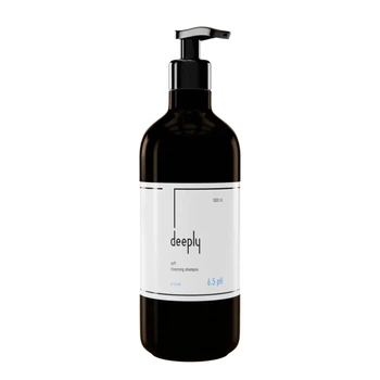 Шампунь глубокой очистки мягкий 6.5 pH Deeply Soft Cleansing Shampoo 1000 мл, для эффективной очистки волос и кожи головы перед процедурами реконструкции
