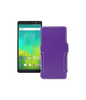 Чохол-книжка з екошкіри для телефону BlackBerry Evolve Фіолетовий